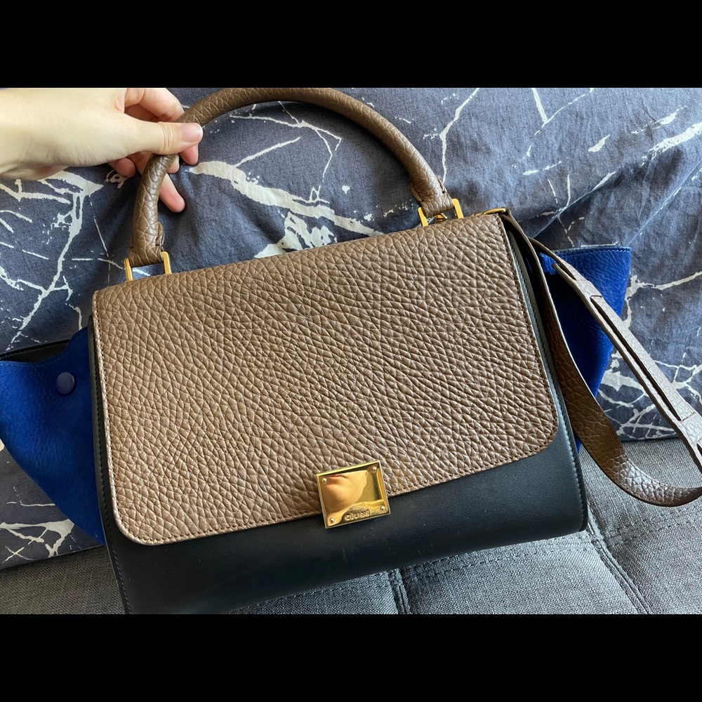 Authentic Celine Trapeze Handbag - Picture 2 of 8